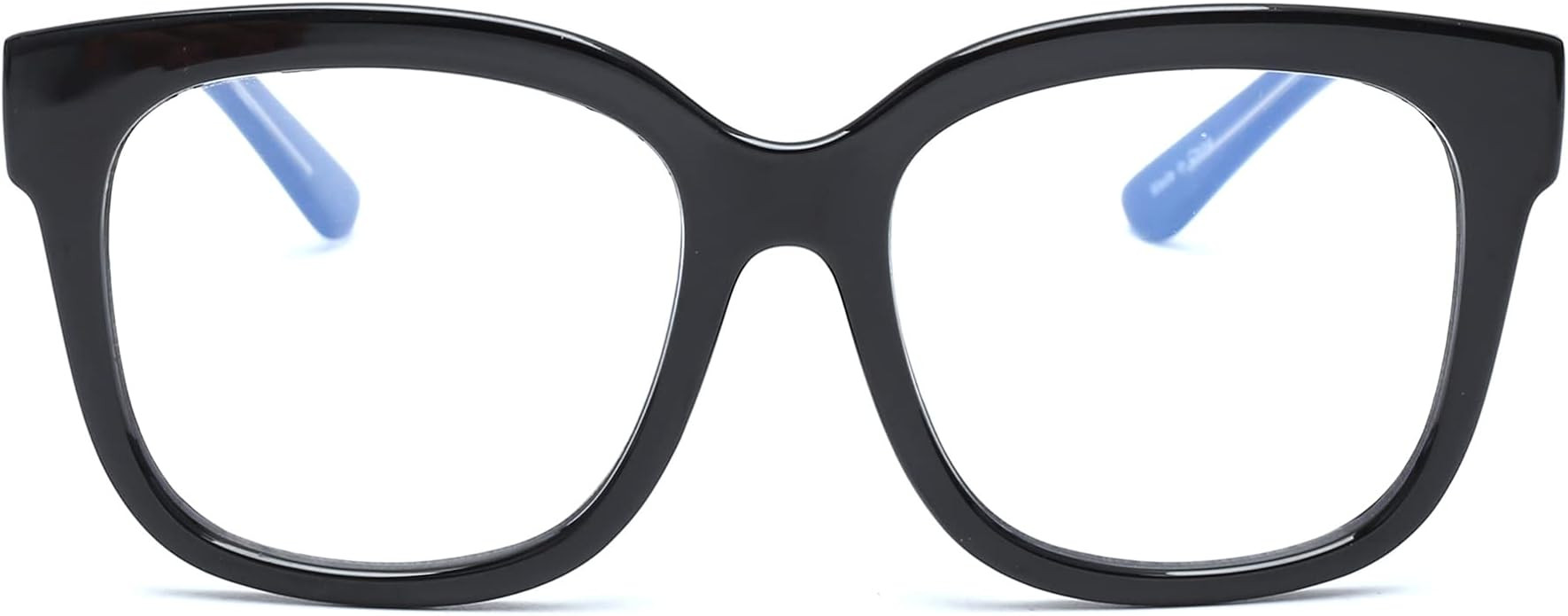 JIM HALO Blue Light Blocker Glasses for Women Oversized Square Computer Glasses Reduce Eye Strain | Amazon (US)