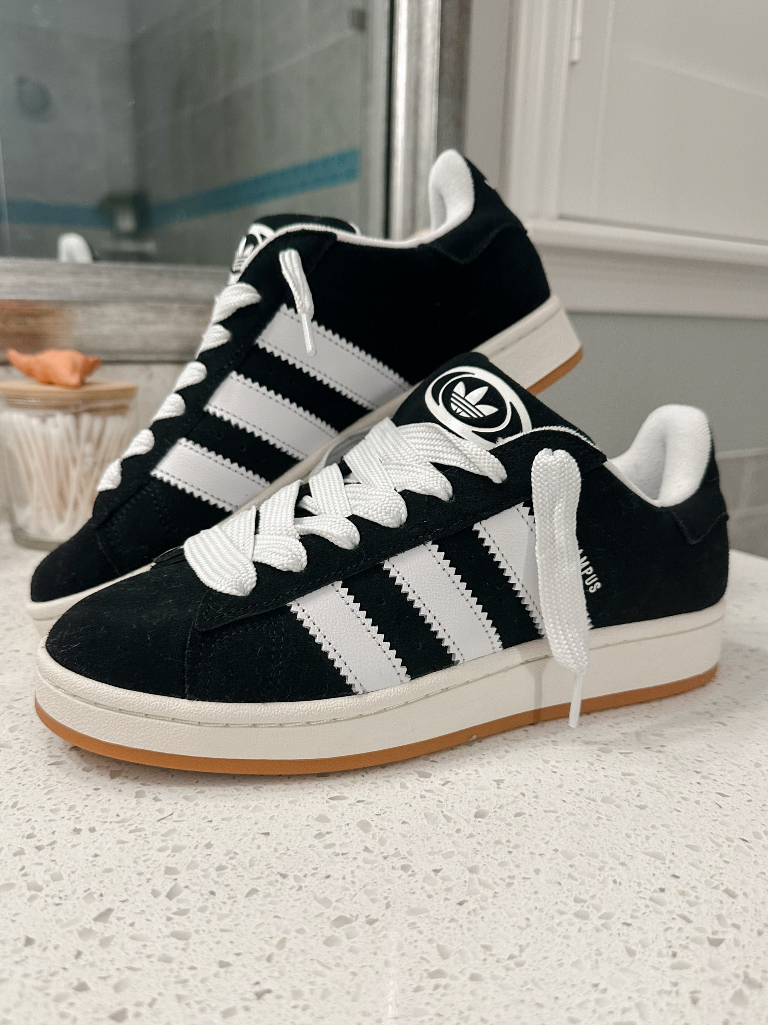 These are a fave and love the colors black is my new pair but have a great greige color and my youngest has black then the pink. #adidas #adidascampus #widelaces #aneaker #salealert #shoegame #sneakerhead 

#LTKStyleTip #LTKShoeCrush #LTKGiftGuide