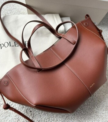 Polene Cyme Cognac Women's bag  | eBay | eBay UK
