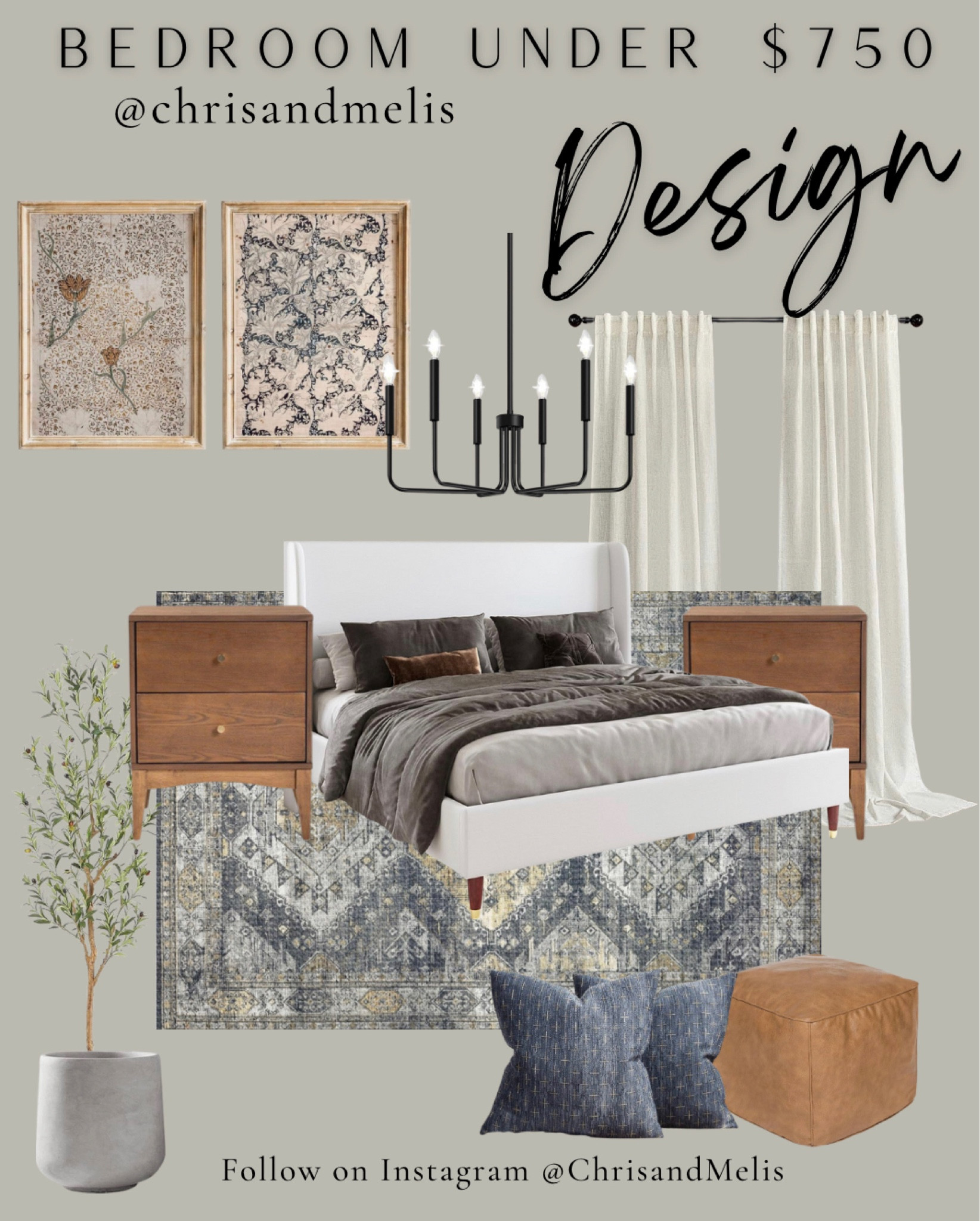 Gorgeous cozy and moody bedroom design for under $750!

#LTKsalealert #LTKhome