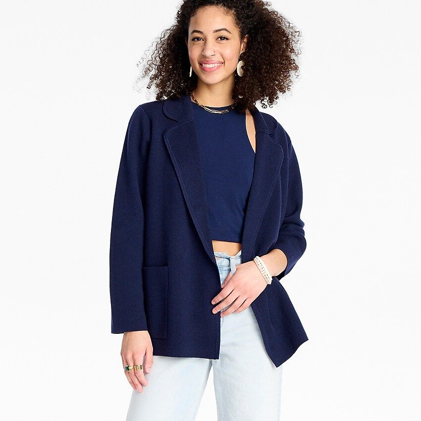 Eloise sweater-blazer | J.Crew US