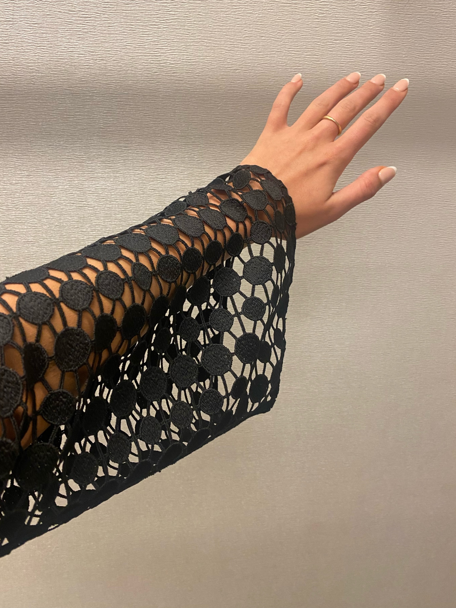 Giving chic date in Paris, New York City business meeting, and old money funeral all in one. A spotlight on Akris Punto and similar textured crochet pieces. 

#LTKSeasonal #LTKeurope #LTKstyletip