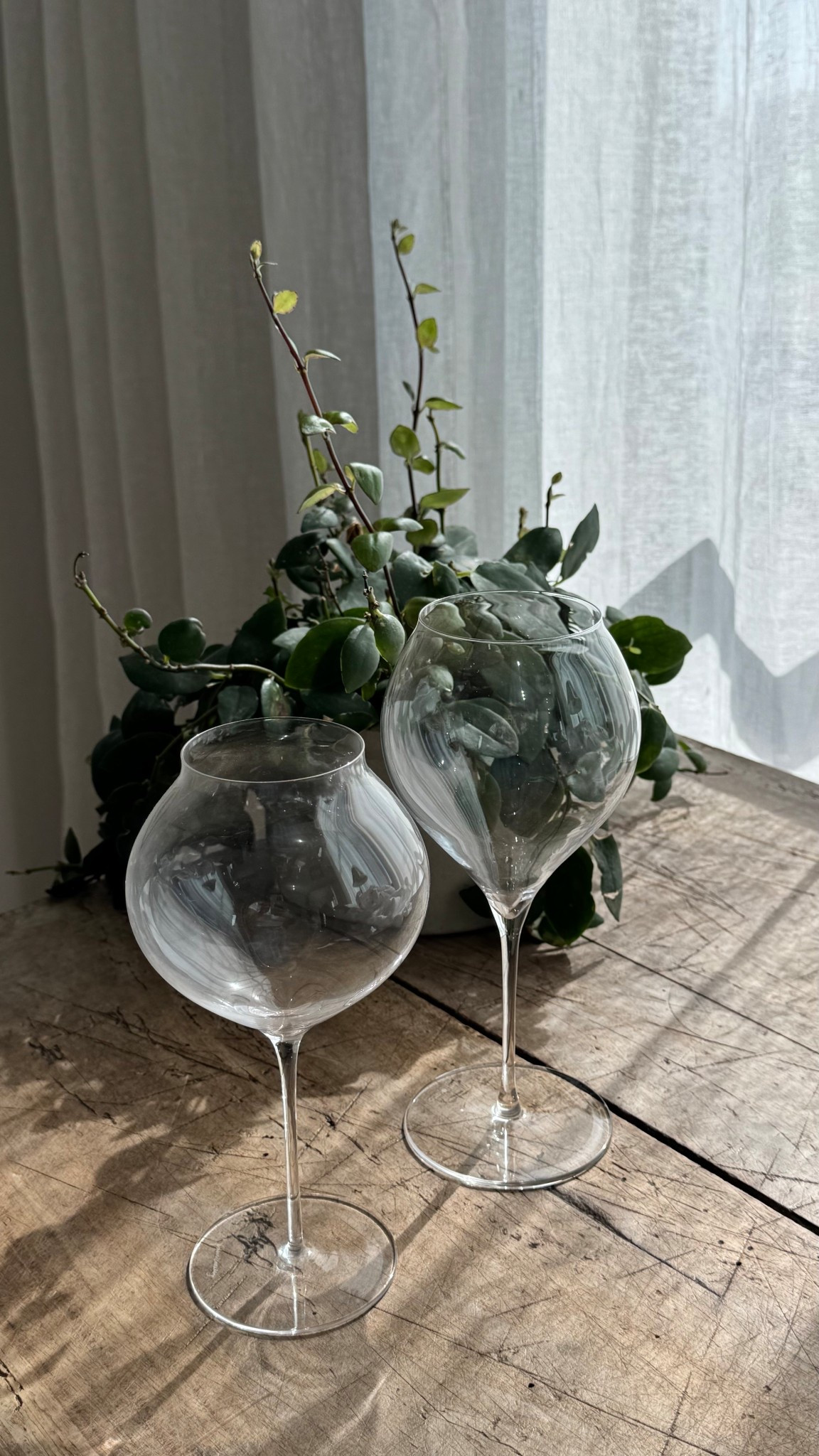 Heirloom wine glasses! 