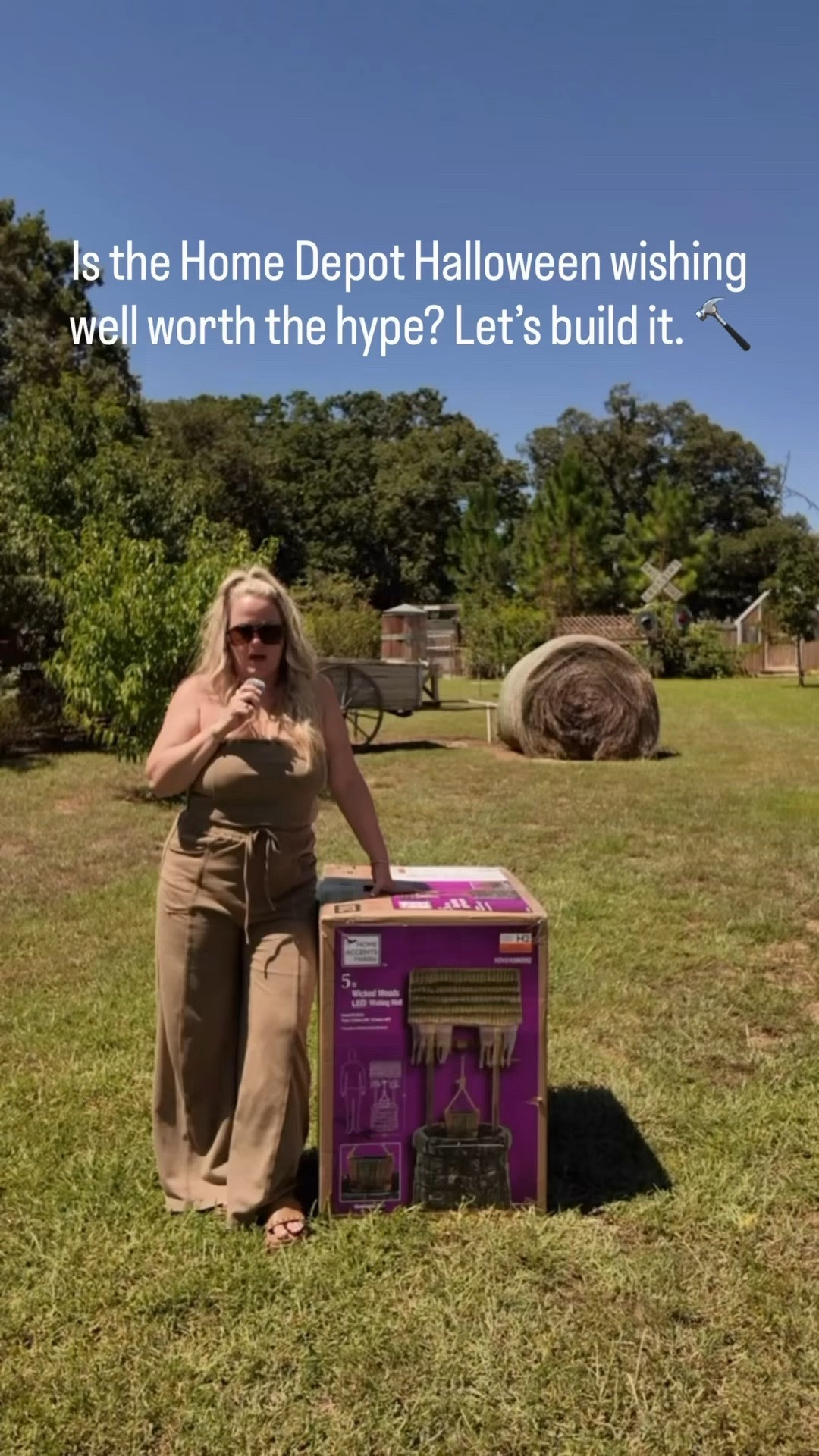 🎃 Home Depot’s Halloween Wishing Well is a must-have if you’re building the ultimate spooky display! It has incredible details and makes the perfect focal point for your yard or porch. Halloween favorites sell out fast, so don’t wait if this one’s on your wish list! 👻🖤

#LTKSeasonal #LTKHome