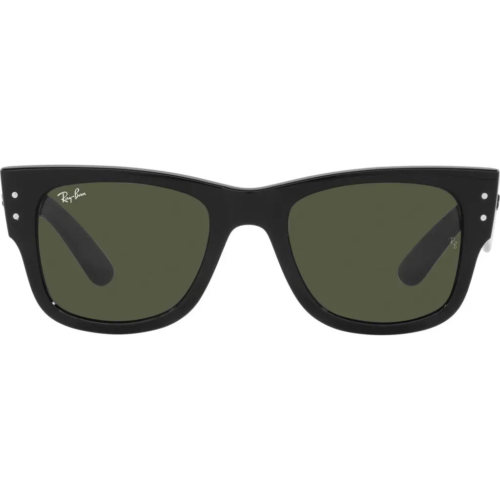 Ray-Ban Mega Wayfarer 51mm Square Sunglasses in Black at Nordstrom | Nordstrom