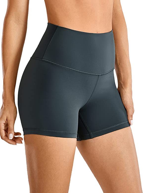 CRZ YOGA Women's Naked Feeling Biker Shorts - 3'' / 4'' / 6'' / 8'' / 10'' High Waisted Yoga Work... | Amazon (US)