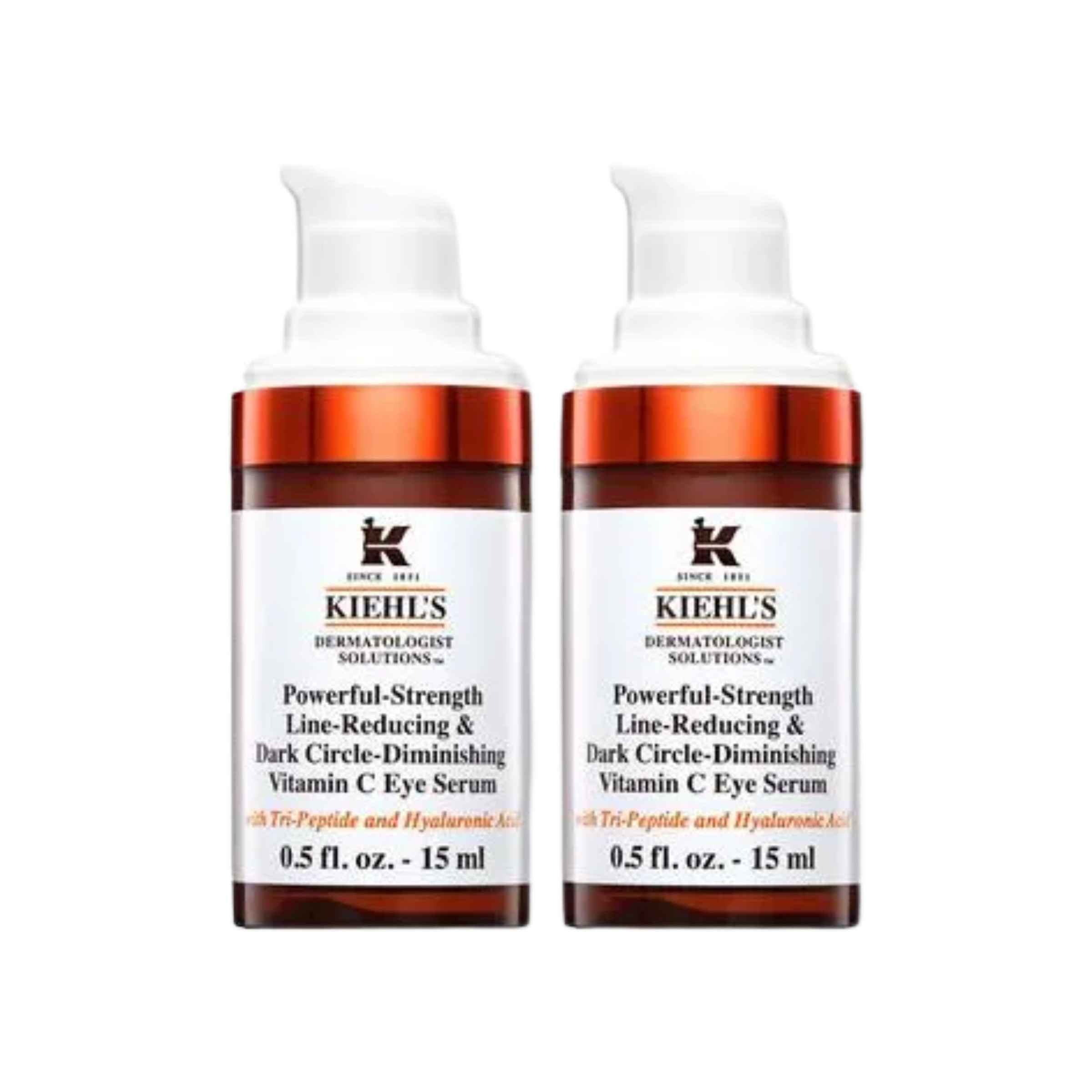 Powerful-Strength Dark Circle Reducing Vitamin C Eye Serum 15ml Duo | Kiehl's