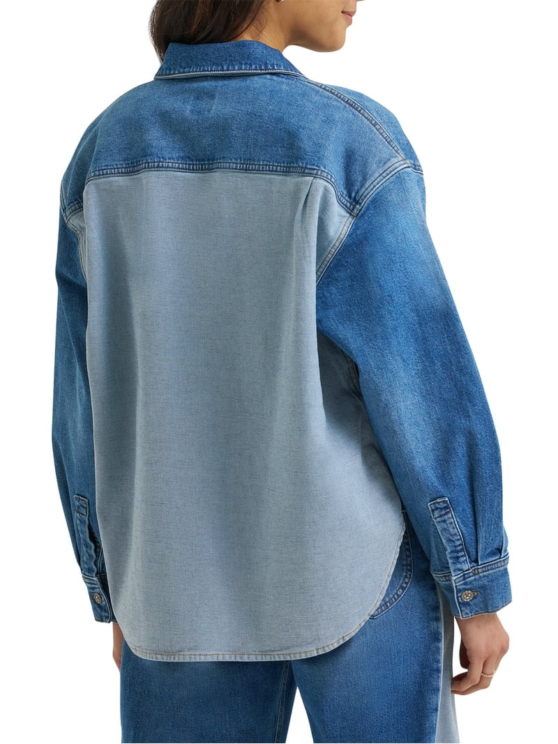 Lee\u00ae Women's Oversized High/Low Drapey Top | Walmart (US)