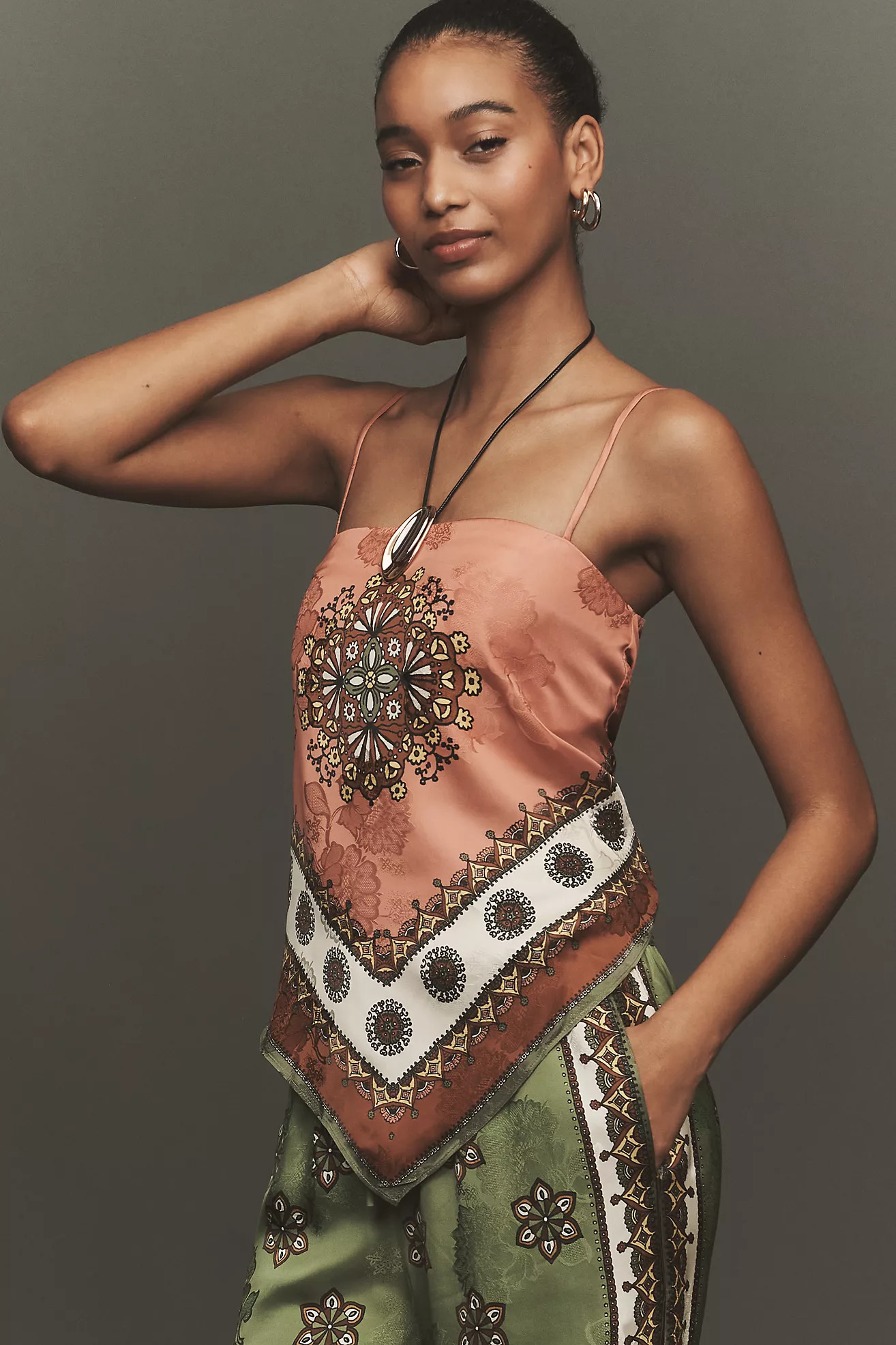 ALÉMAIS Contina Tie-Back Scarf Top | Anthropologie (US)