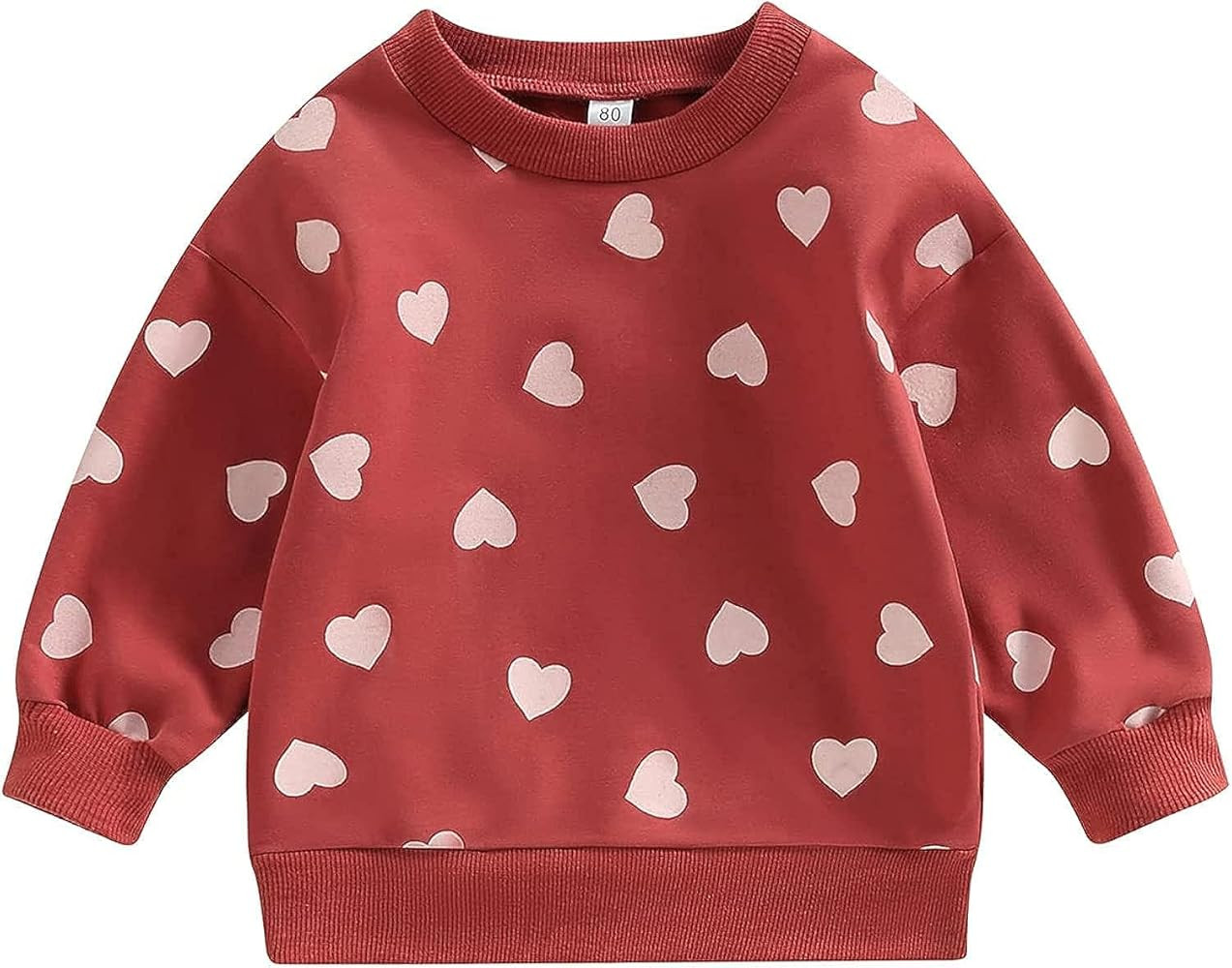 Baby Boy Girl Pumpkin Sweatshirt Tops Toddler Halloween Outfit Long Sleeve Crewneck Pullover Swea... | Amazon (US)