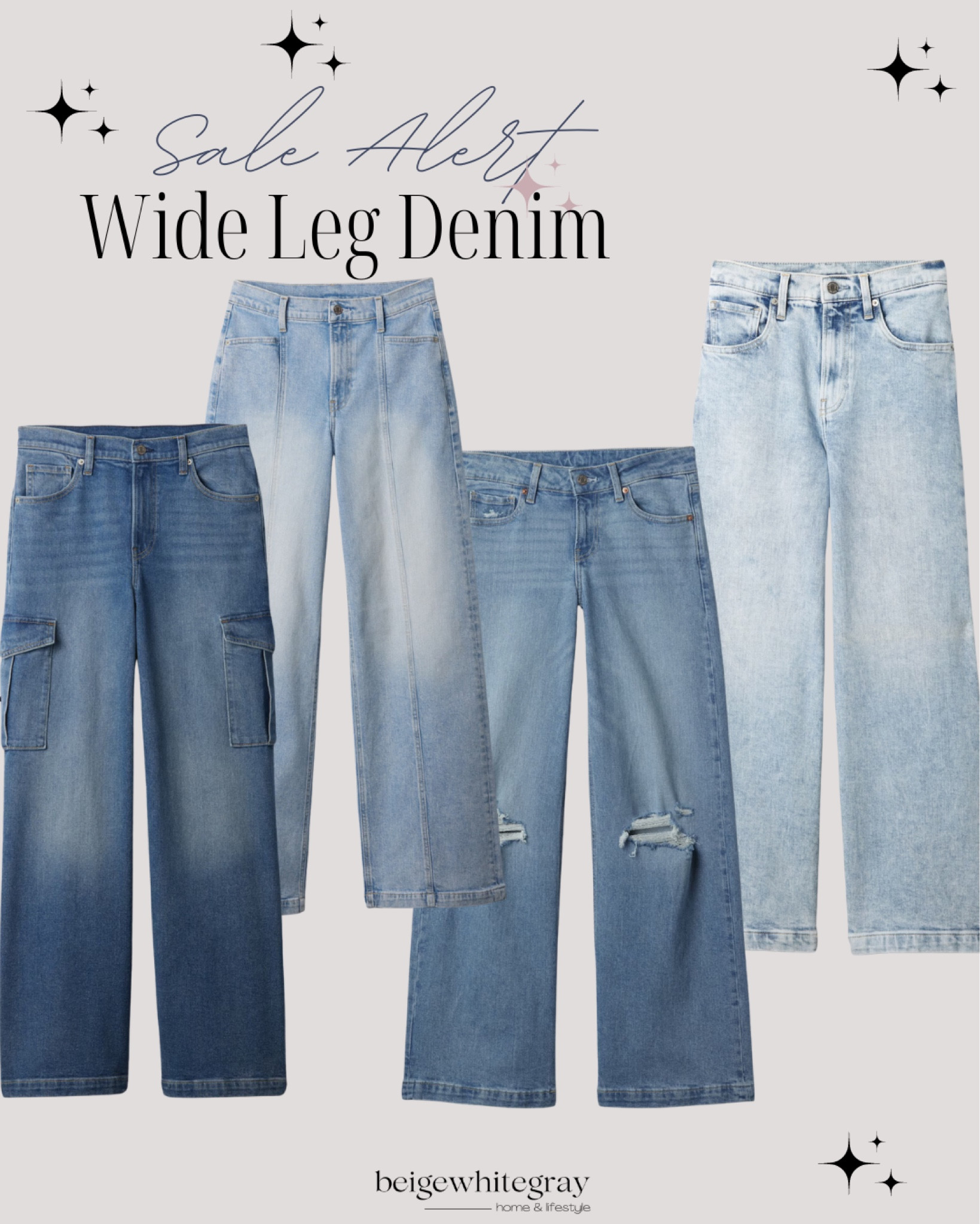 Sale alert on wide leg denim I’m loving! All under $80! 

#LTKFindsUnder100