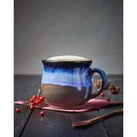 Moll Large Pottery Mug, Stoneware Coffee Ceramic Tea Mug | Etsy (US)