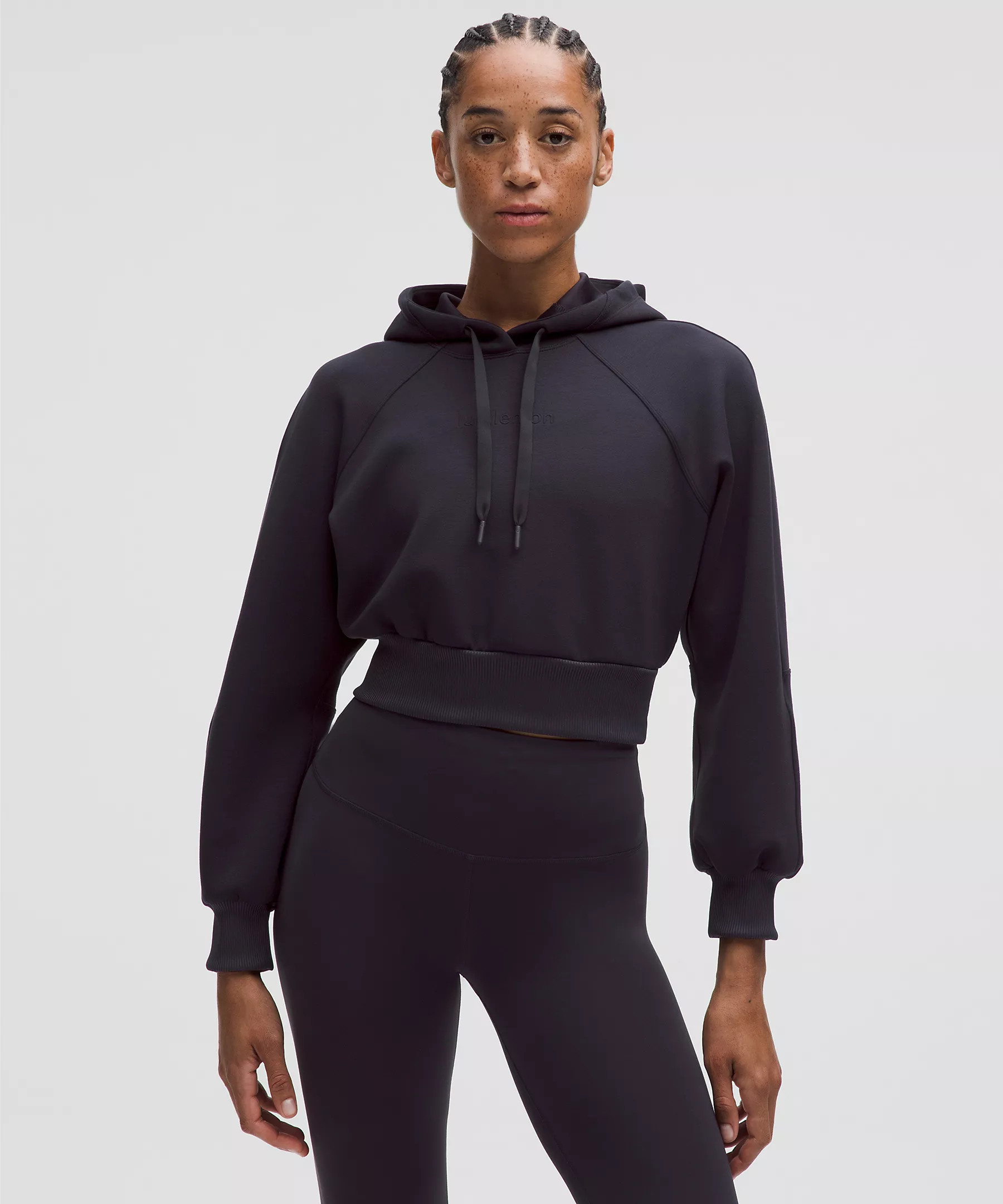 Smooth Spacer Cropped Hoodie | Lululemon (US)