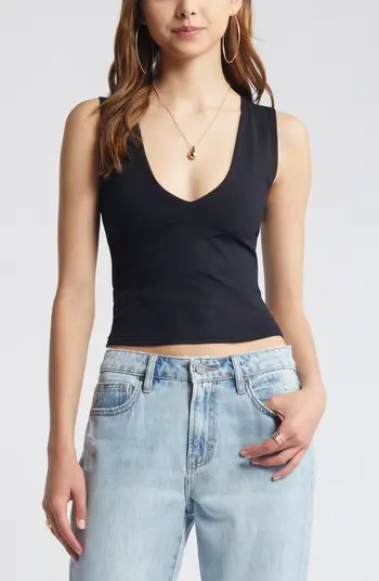 Smooth Edit V-Neck Tank | Nordstrom