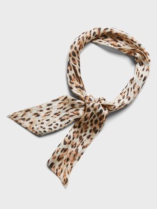 Print Extra-Long Neckerchief | Banana Republic (US)