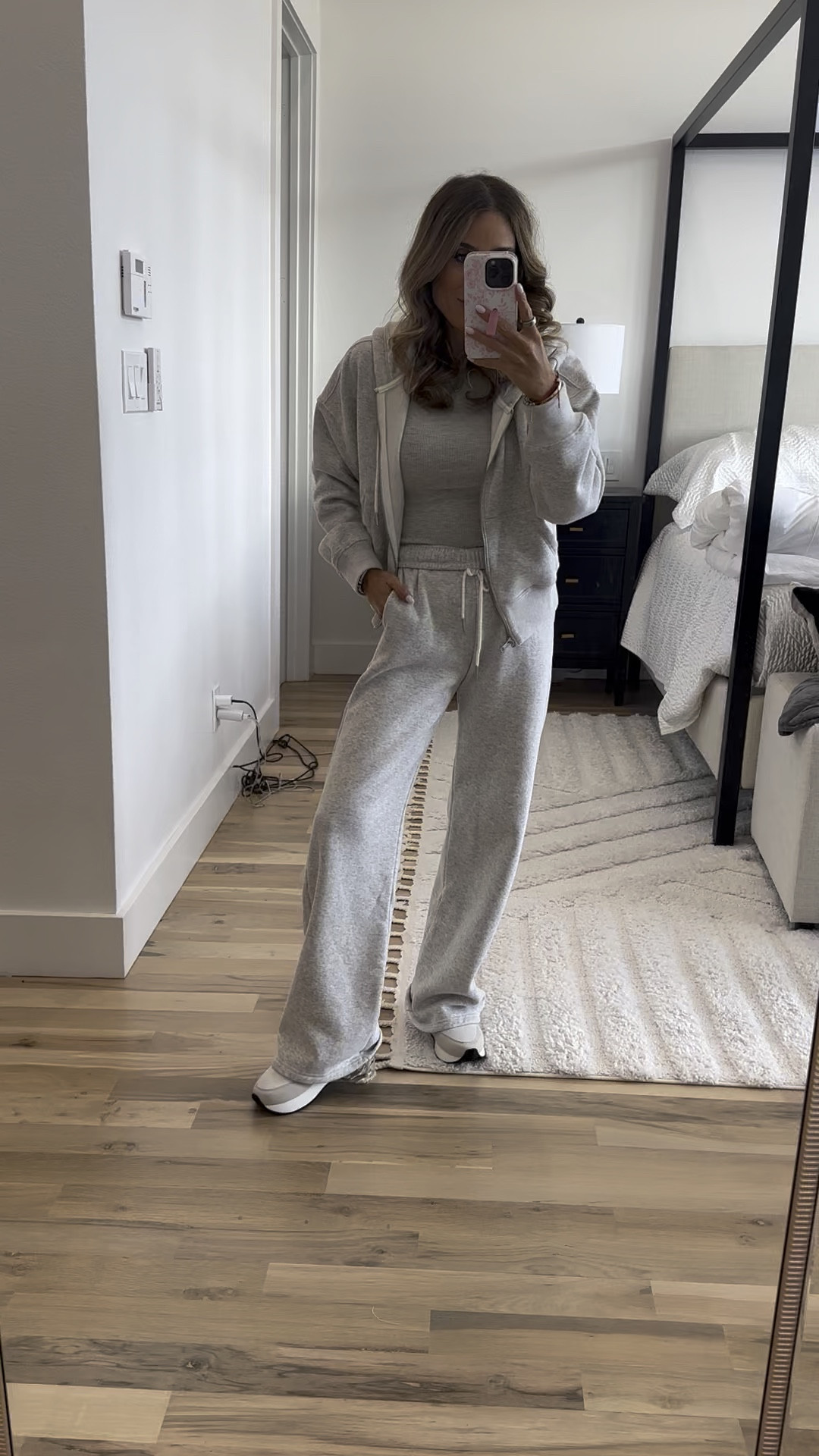 Matching super soft grey wide leg pants and hoodie size xxs 

#LTKSeasonal #LTKFindsUnder50 #LTKFindsUnder100