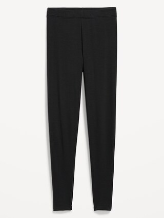 High-Waisted Fleece-Lined Leggings for Women | Old Navy (US)