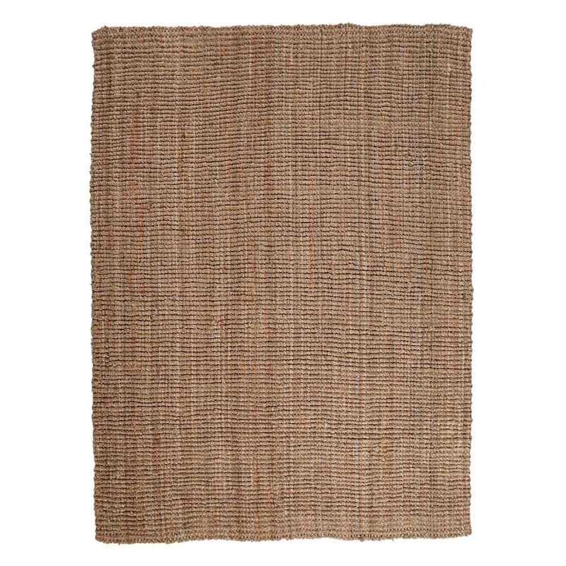 (B181) Jute Boucle Woven Area Rug, 7x10 | At Home