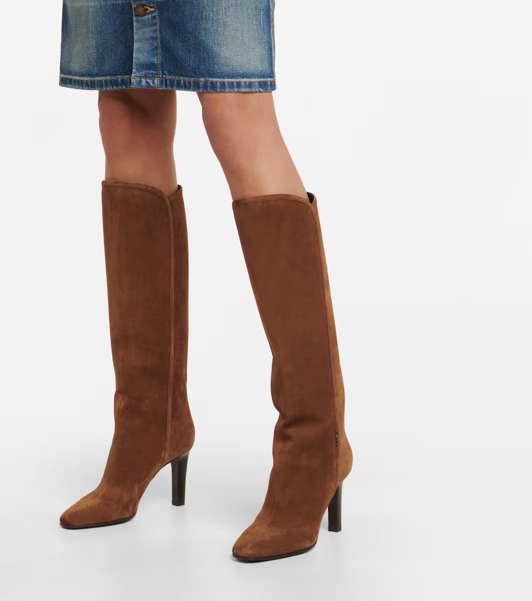 Jane 90 suede knee-high boots | Mytheresa (US/CA)