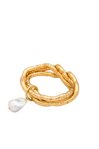 Liquid Gold and Pearl Bracelet
                    
                    Ettika | Revolve Clothing (Global)