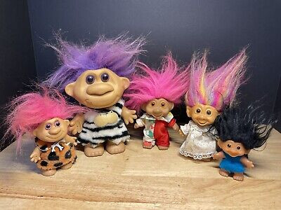 Vintage Troll Dolls 90’s Lot Of 5  | eBay | eBay US