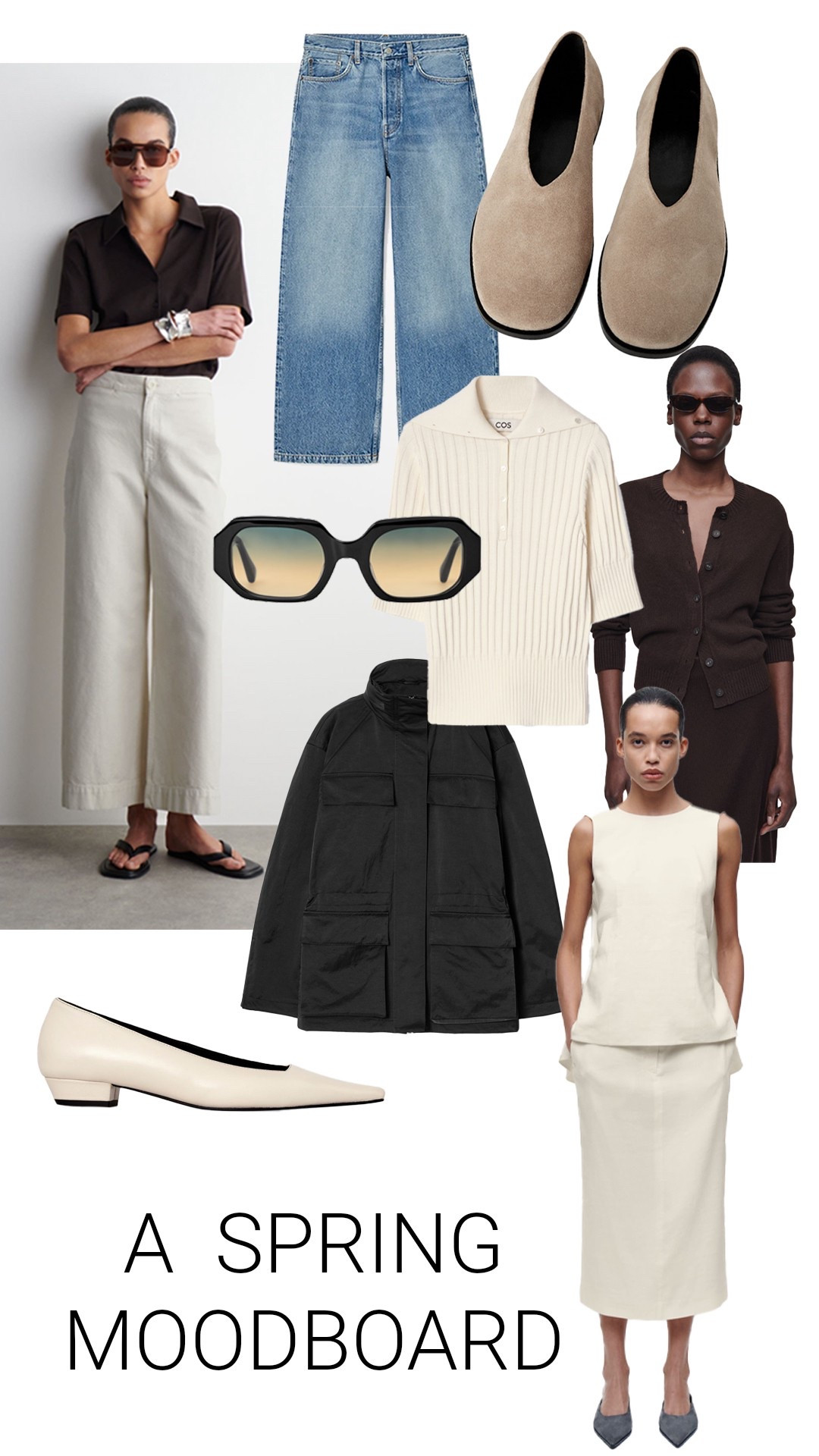 A COS SPRING EDIT

Today’s moodboard is a mix of things. It’s to visually focus on separates and see how they can work most efficiently. Individually, they may not be exciting, but these are the types of pieces I reach for to wear, again and again.

#LTKSeasonal #LTKStyleTip #LTKOver40