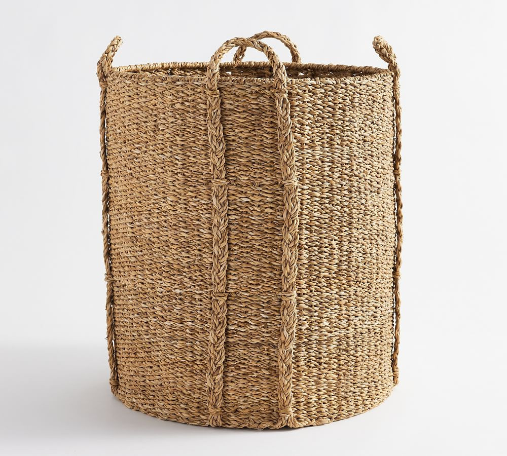 Safi Oversized Tote Basket - Natural