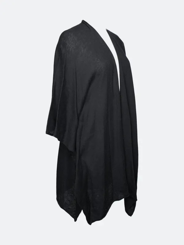 Saachi Style Perfect Cashmere Wrap - Black | Verishop