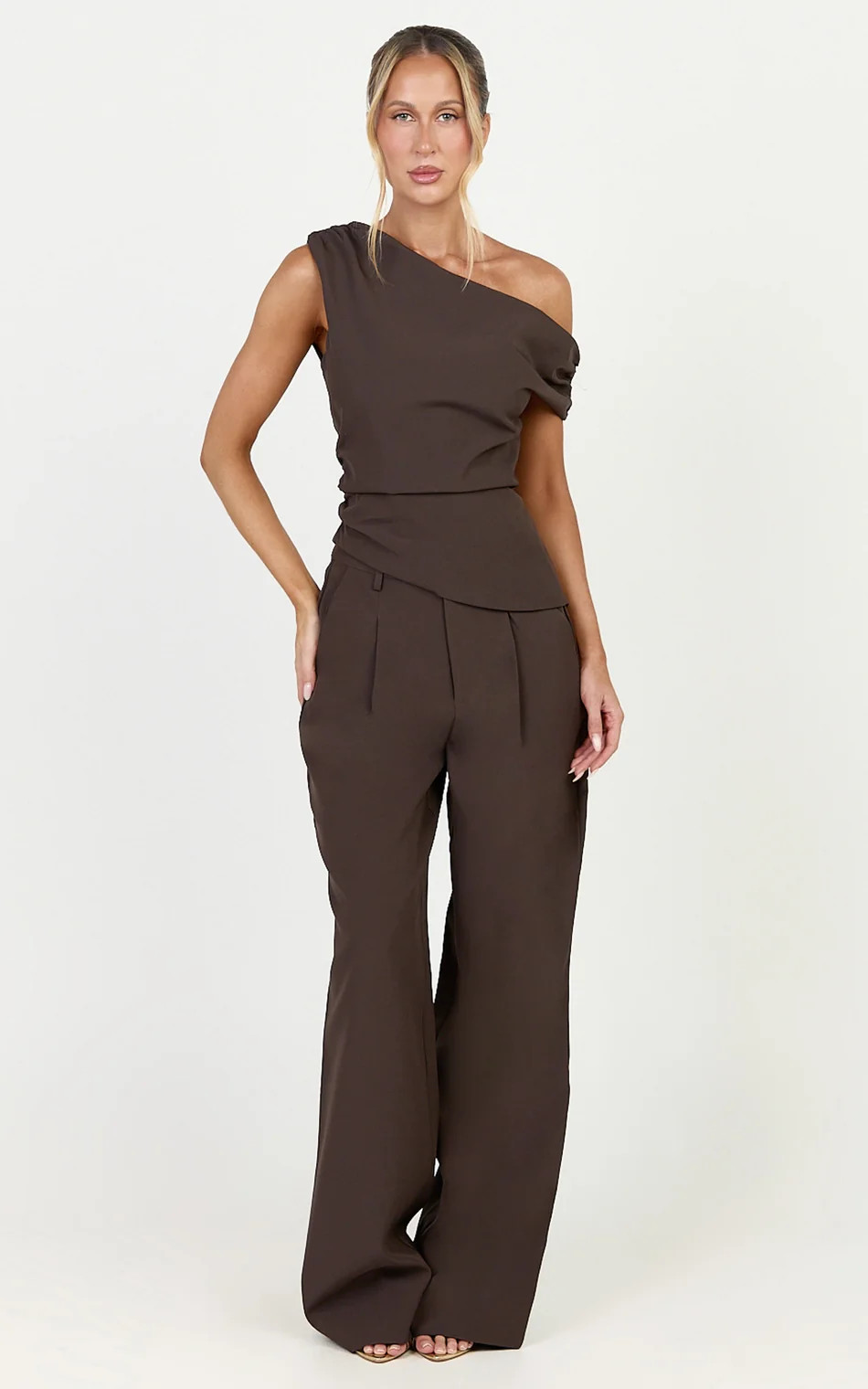 Valentina Two Piece Top and Pants Set | Showpo (US, UK & Europe)