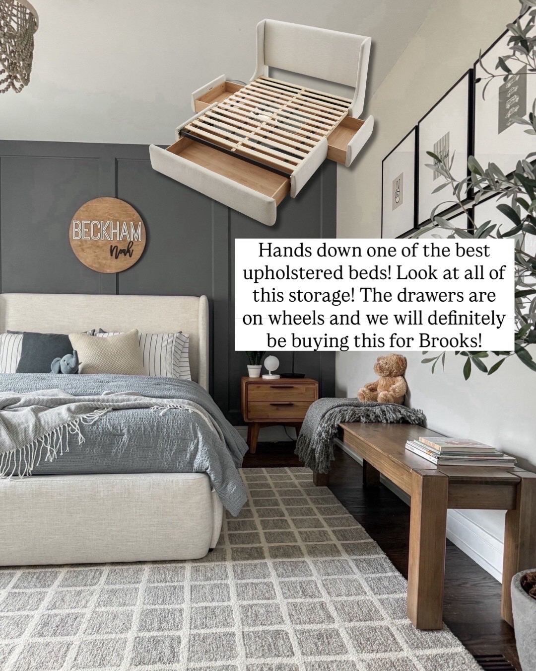 One of my favorite upholstered beds. This one has so much storage. All of the drawers are on wheels!!

#LTKSaleAlert #LTKKids #LTKHome