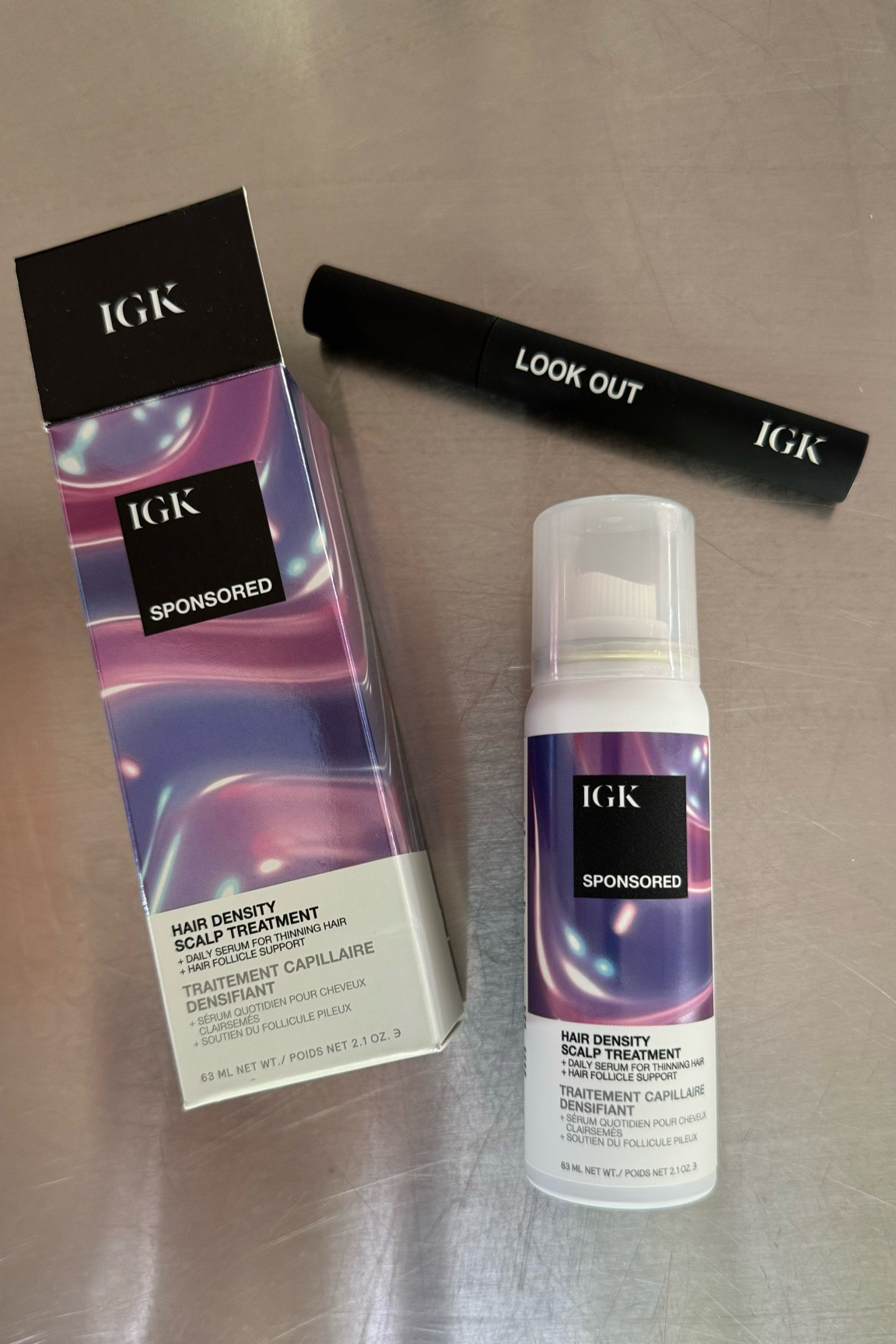 HAIR GROWTH for my brows lashes & hair !!  💜 SPONSORED Hair Density Scalp Treatment · Visibly improves hair thickness, fullness, and density in just 4 weeks #haircare #hairgrowth #hairdensity #scalptreatment #brows #lashes #igk 

#LTKFindsUnder50 #LTKFindsUnder100 #LTKBeauty