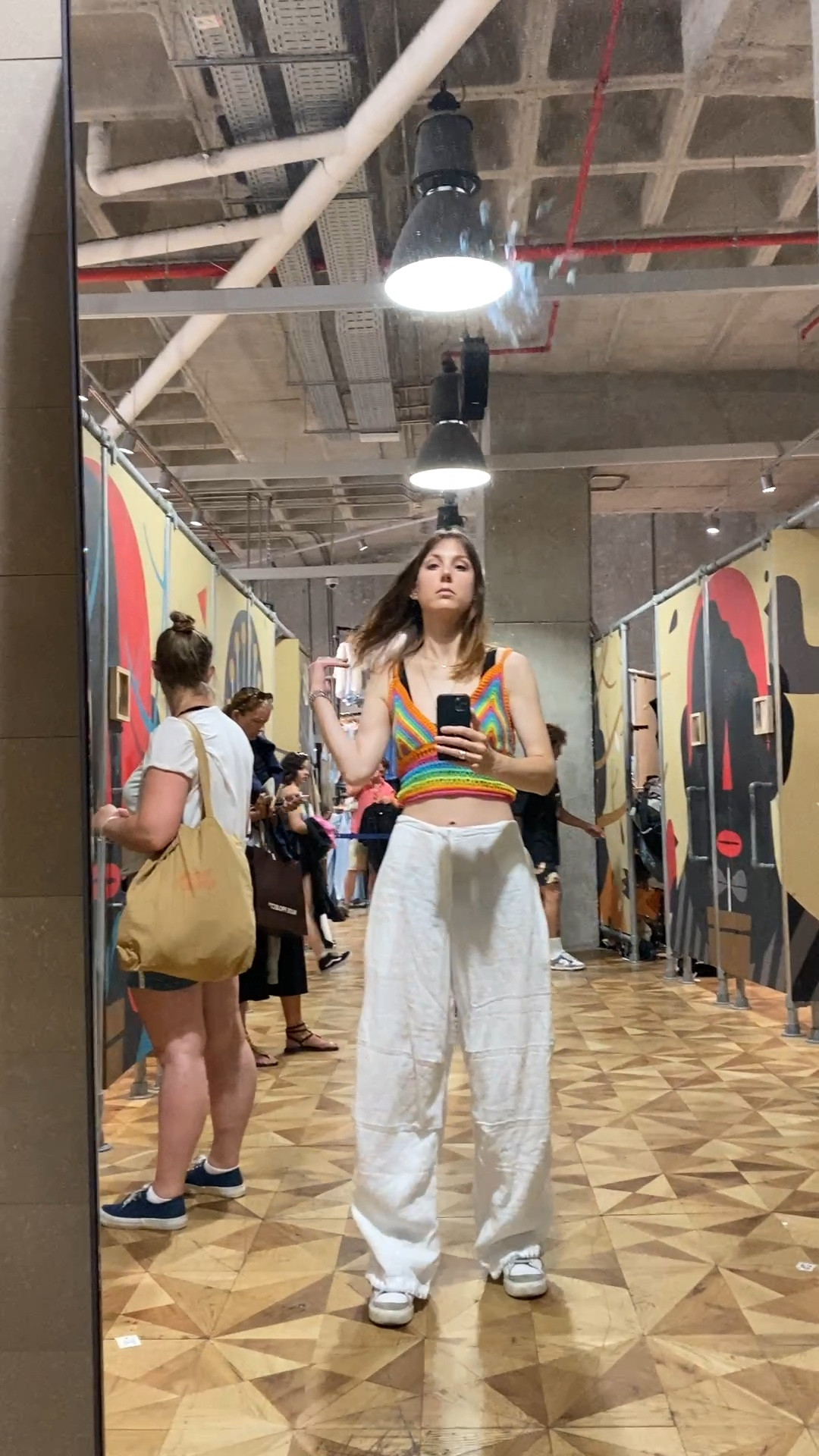 Urban Outfitter’s summer vibe 🌈. A cropped top + baggy linen trousers. Better to take your sizes 

#LTKeurope #LTKFind #LTKSeasonal