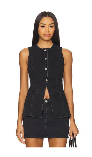MORE TO COME Maeve Top in Black. - size M | Revolve Clothing (Global)