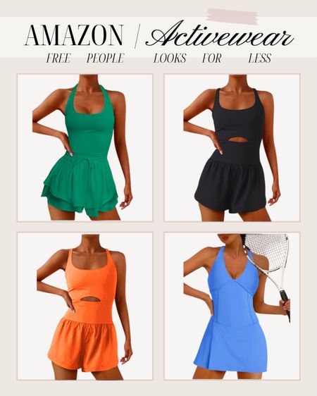 Amazon Activewear | Free People Look For Less | Tennis Dress | Pickleball Outfit 

#LTKStyleTip #LTKSeasonal #LTKFitness