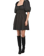 Puff Sleeve Mini Dress | Mini Dresses | T.J.Maxx | TJ Maxx