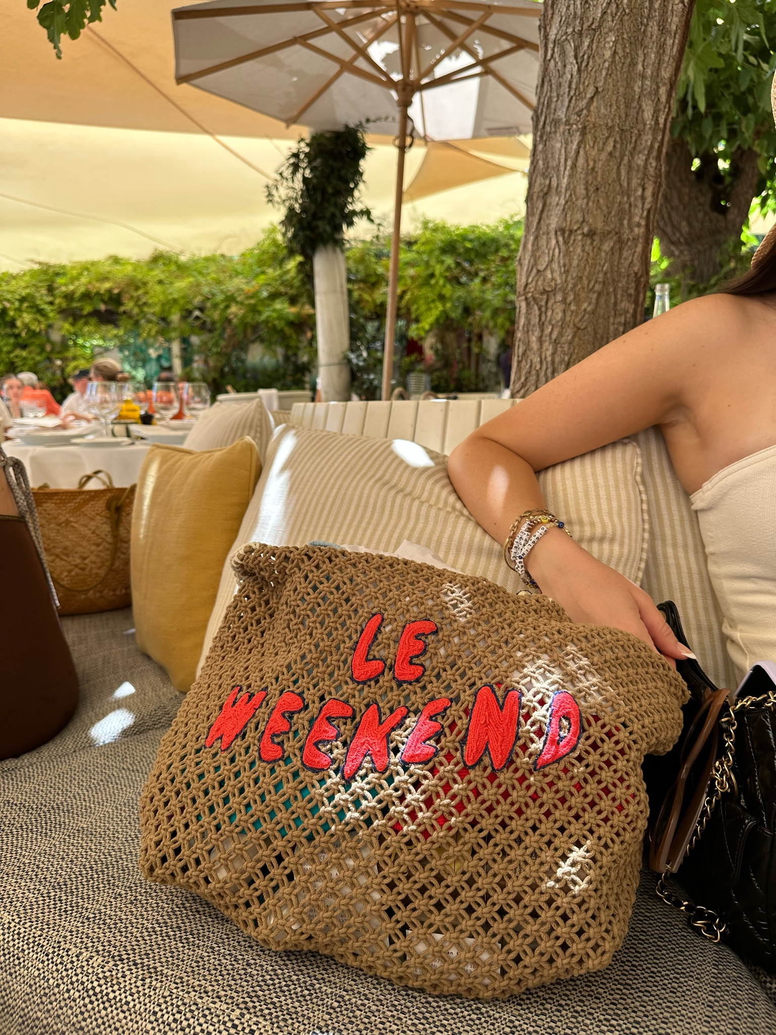 My favorite Euro Summer beach bag got a refresh and its perfection!