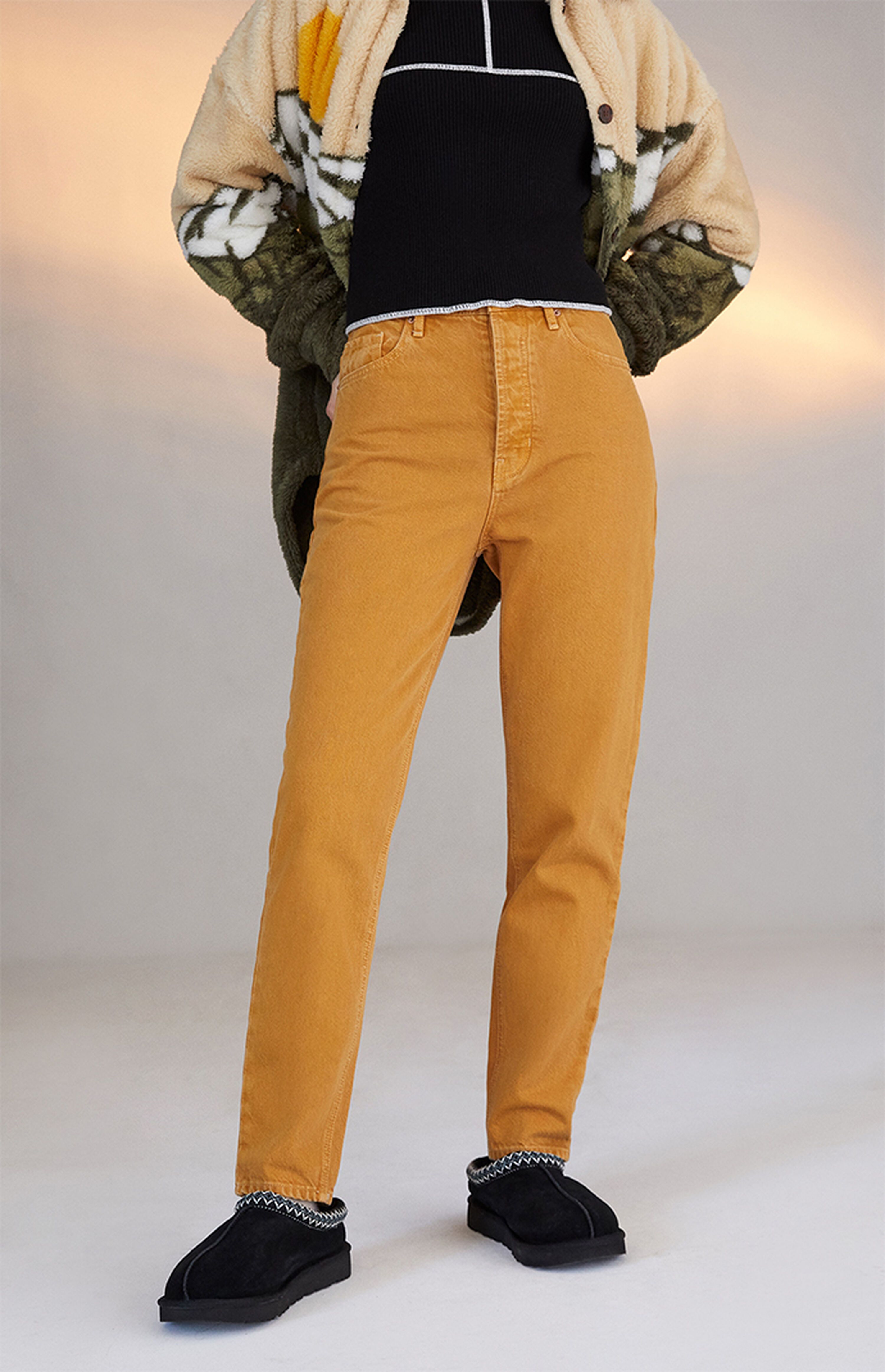 PacSun Eco Yellow Ultra High Waisted Slim Fit Jeans | PacSun | PacSun