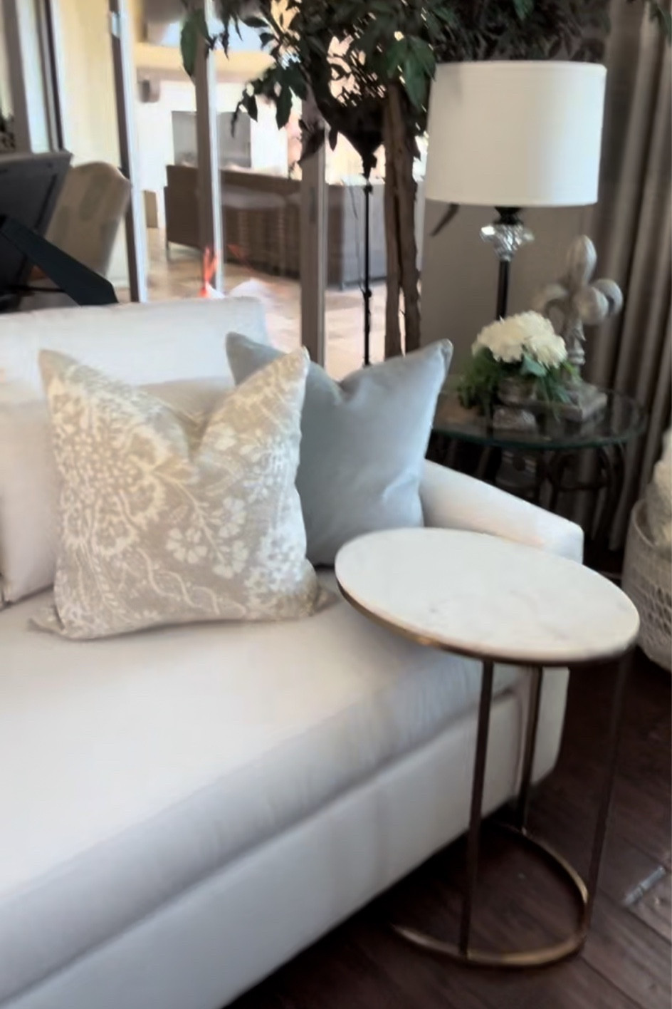 Loving my new couch & living room set up 🤍 

#LTKover40 #LTKfamily #LTKhome