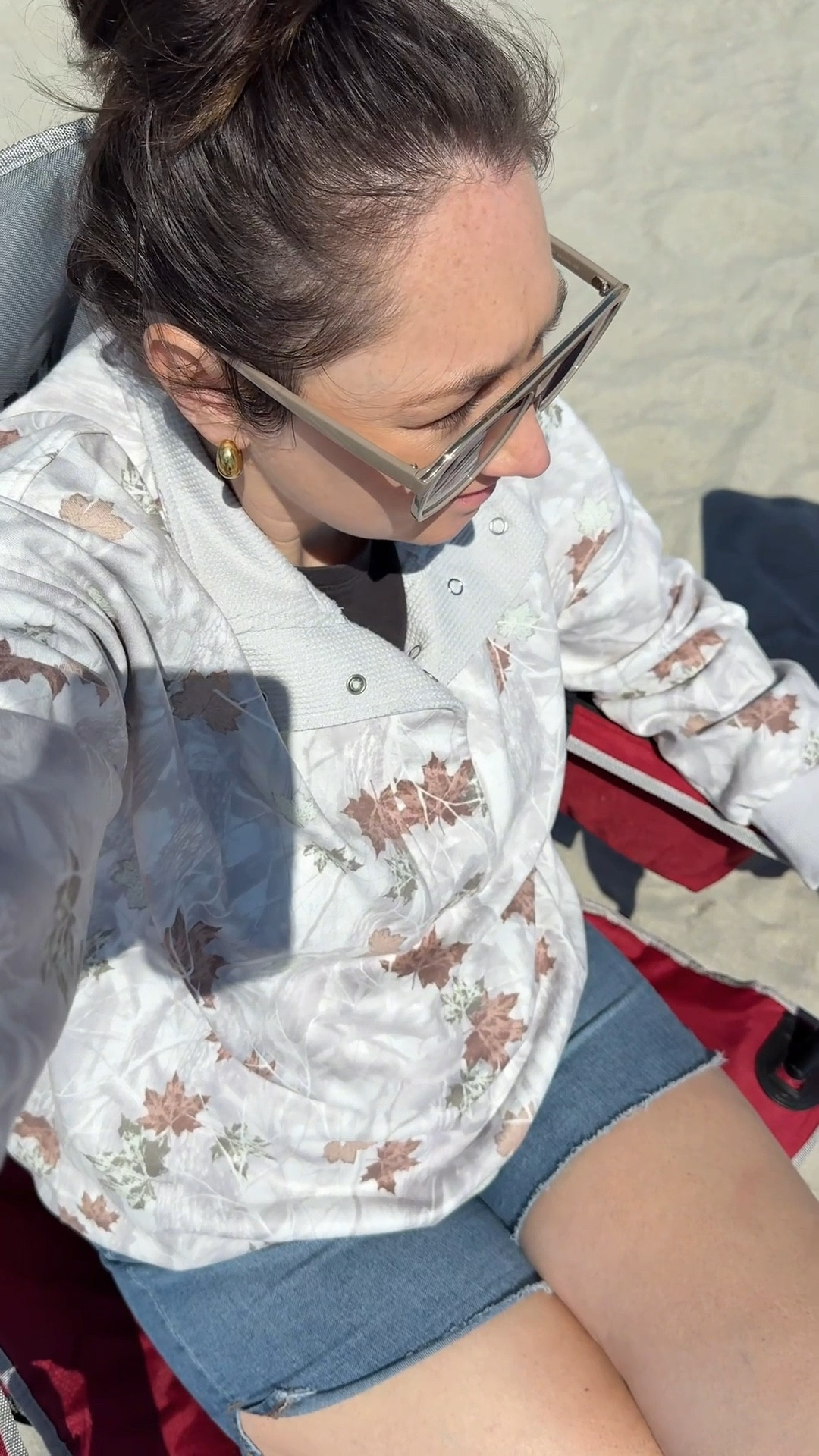 It was a bit of a chilly on the beach, but still a day on the beach! 

#camo #spring #momshorts #beach #springbreak 

#LTKootd #LTKTravel #LTKmomlife