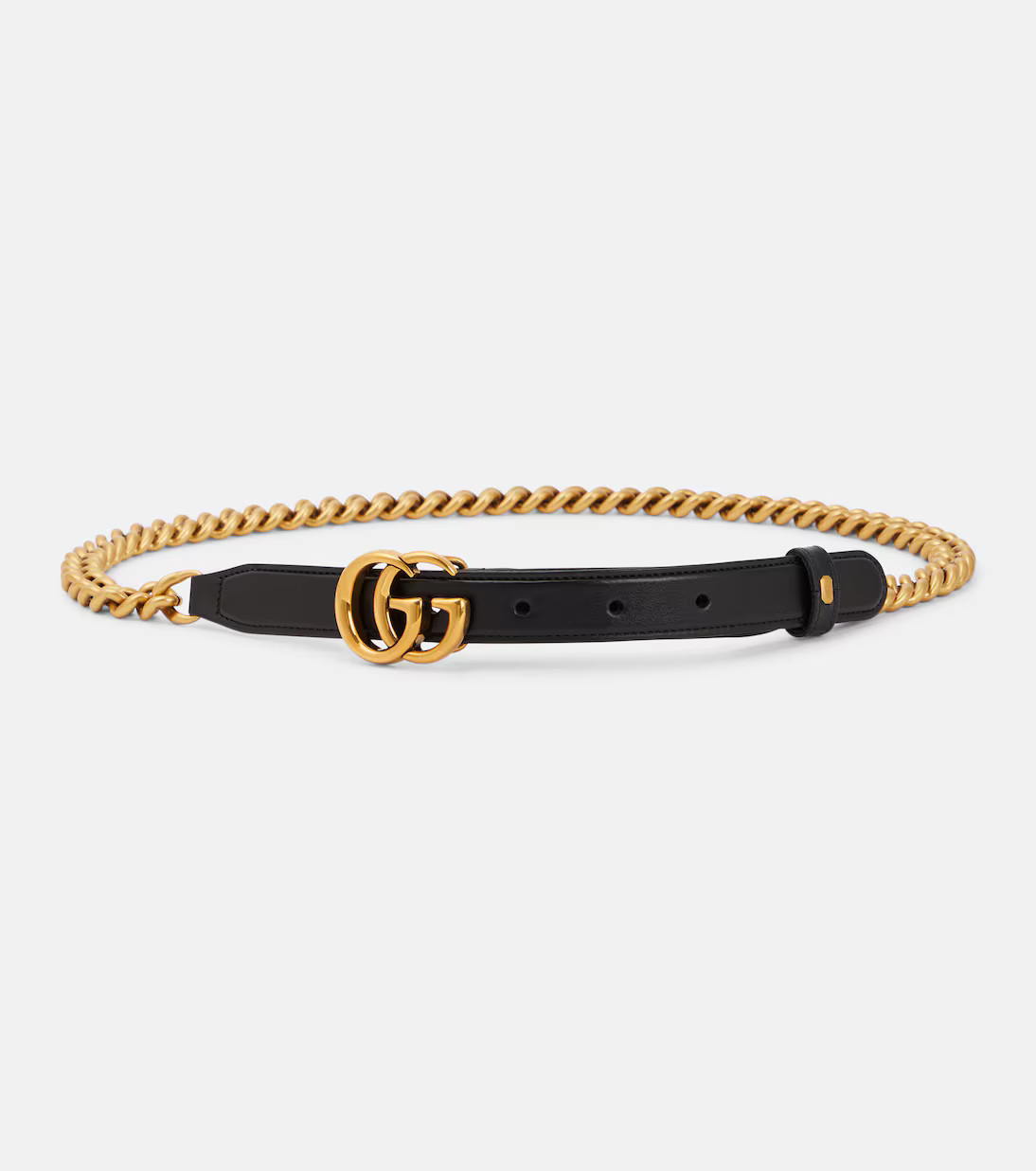 GG chain and leather belt | Mytheresa (US/CA)