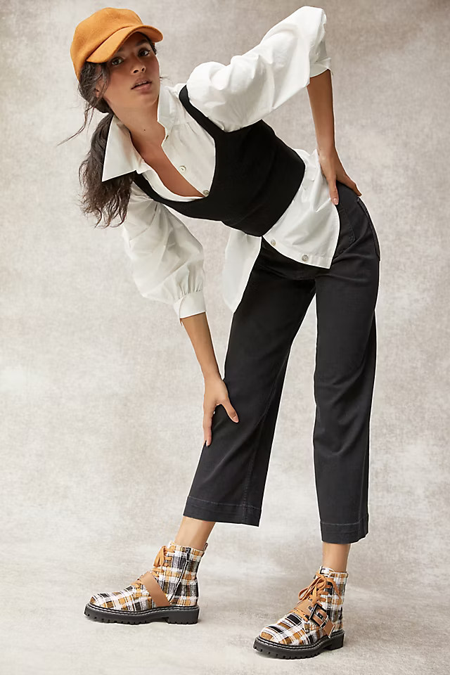 Pilcro The Skipper Wide-Leg Jeans | Anthropologie (US)