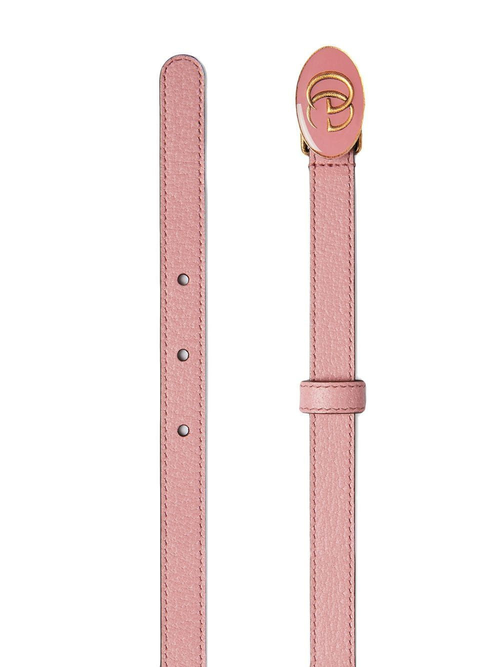 Pink Oval Enamel Belt | The Webster