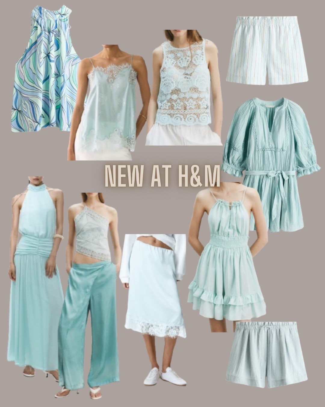 Summer blues
H&M fashion
Resort wear
Crochet top
Summer tops
Summer dress
Skirt