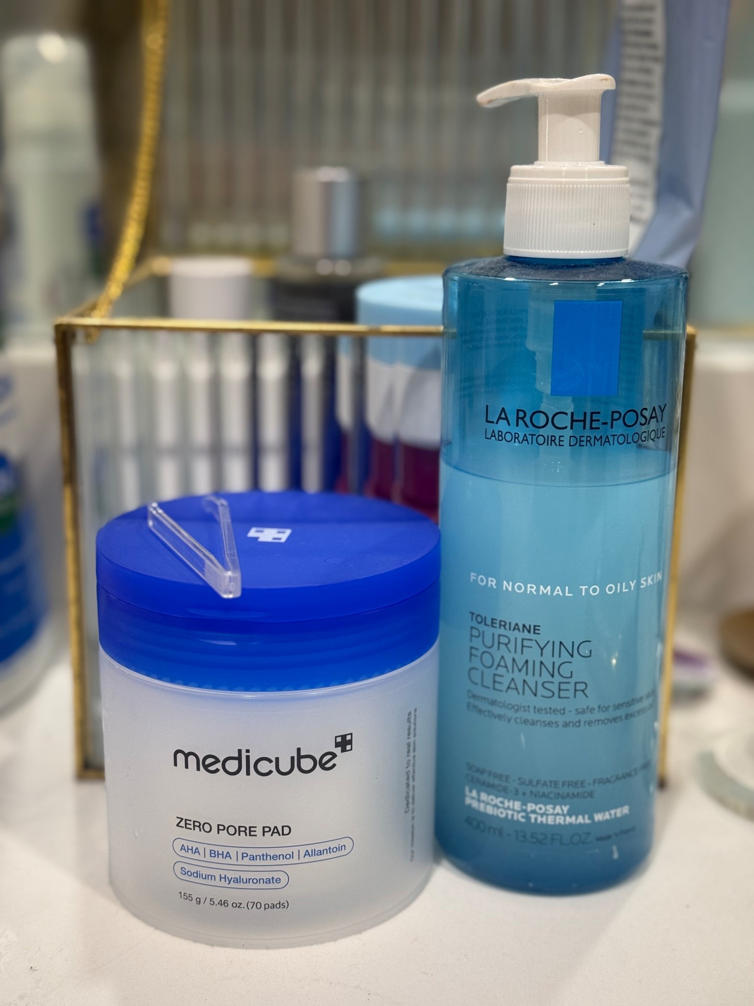 My current go to face routine! Loveee these 

#aceneroutine #facewash #musthaveproducts 

#LTKgrwm #LTKselfcare #LTKdayinmylife