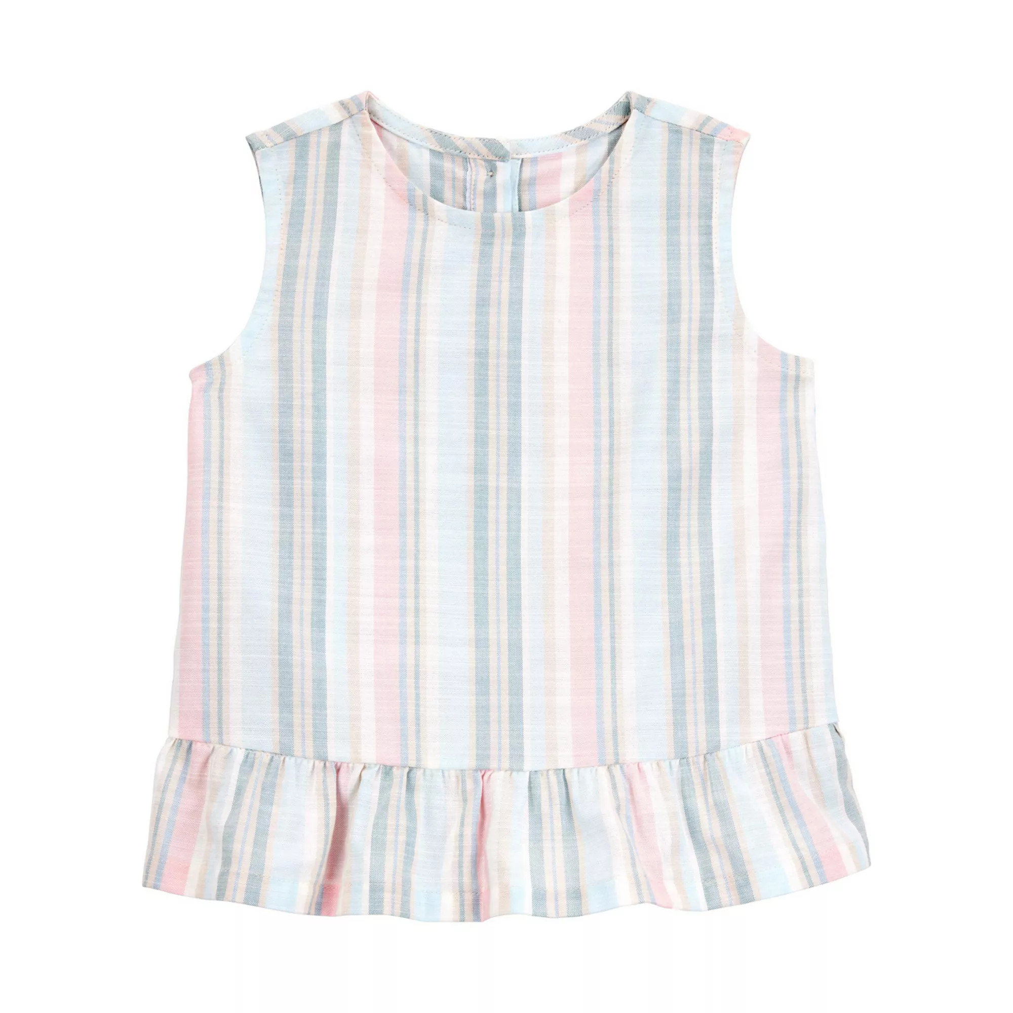Toddler Girls Carter's Striped Sleeveless Fashion Top | Kohl's