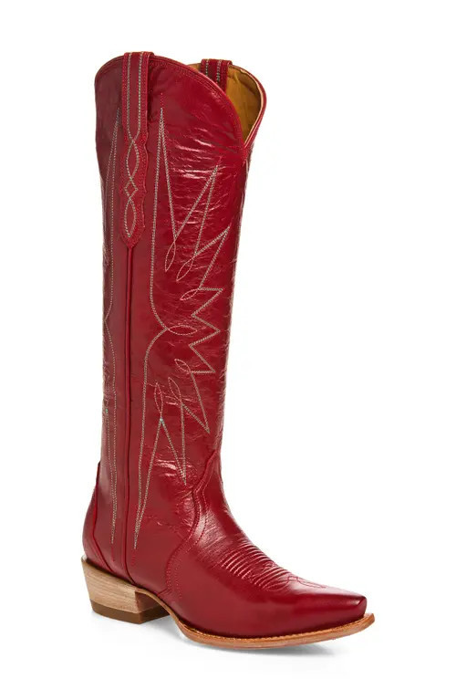 Tecovas The Loretta Western Boot in Ruby at Nordstrom, Size 9.5 | Nordstrom