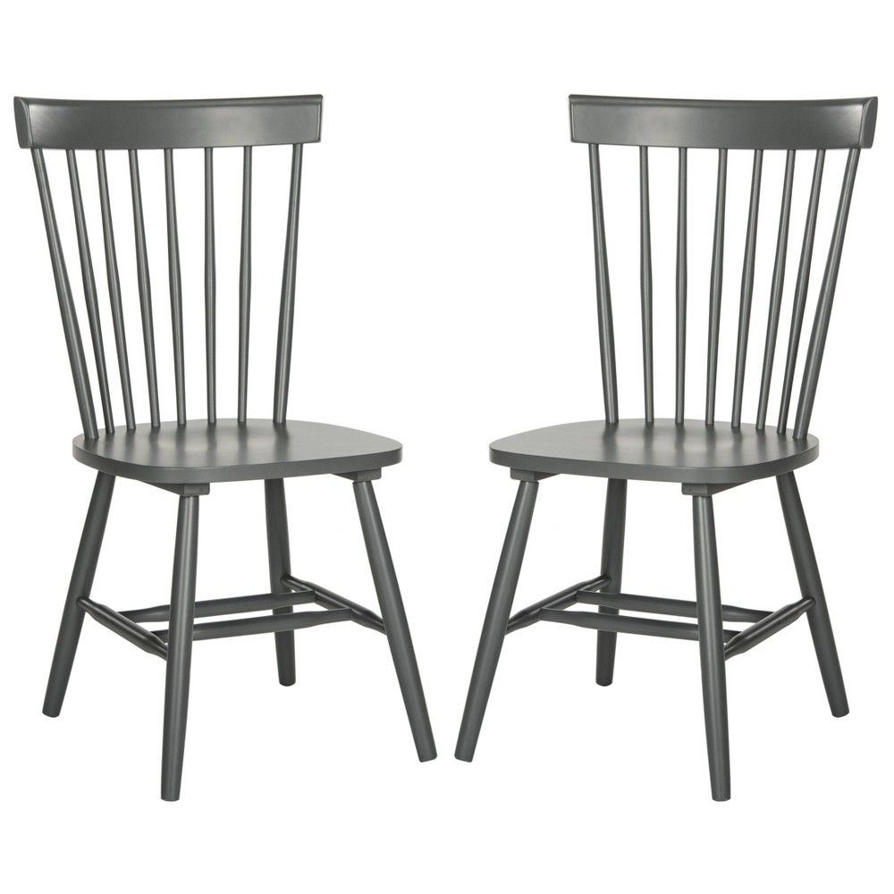 Set of 2 Parker Dining Chair Gray - Safavieh | Target