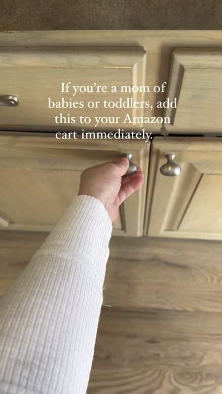 I’m just a mom trying to increase productivity by reducing the amount of cabinets my one-year-old can open. 

As always I know you can easily run to Amazon and search for this product yourself but if you’d like to shop using my affiliate link, just comment LINK and I’ll be happy to DM you!

#babyproofing #declutterlikeamother #declutteringtips #homeorganizationtips #toddlerproblems #declutteredhome 

#LTKfamily #LTKhome #LTKbaby