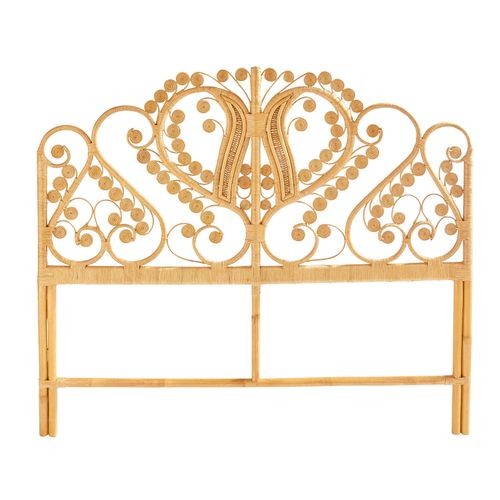 Peacock Rattan Queen Headboard | Pier 1 Imports