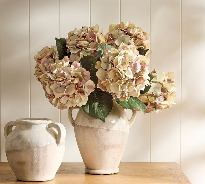 Faux Dried Hydrangea Bundle | Pottery Barn (US)